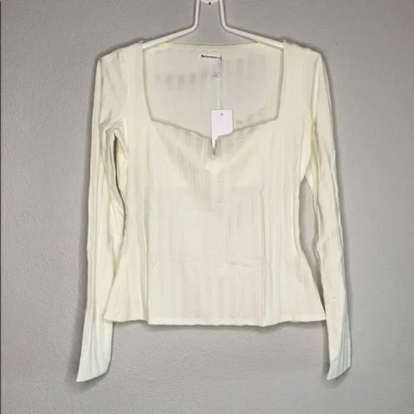 NWT Reformation Delaney top - Picture 3 of 5